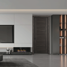 卧室的豪华WPC木门